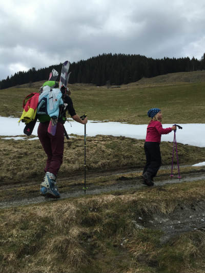 Wandern und Skifahren mit Kind in der Wildschönau 