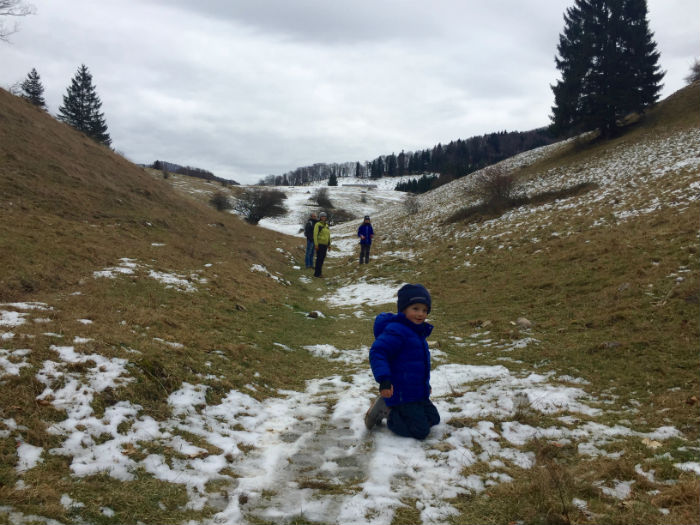 Wandern mit Kind zur Frasdorfer Hütte