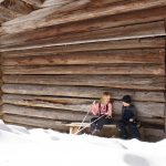 Schneeschuhwandern mit Kindern Rosengarten