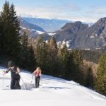 Schneeschuhwandern mit Kindern Rosengarten